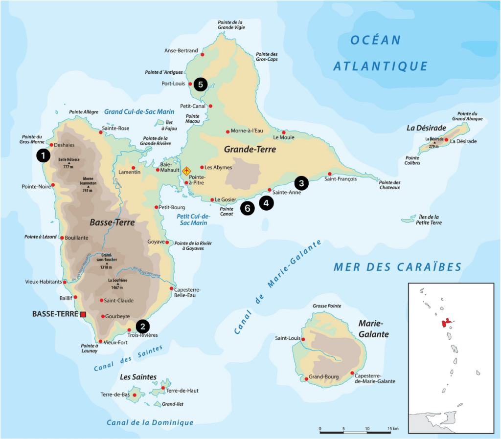 Les plus belles plages de Guadeloupe